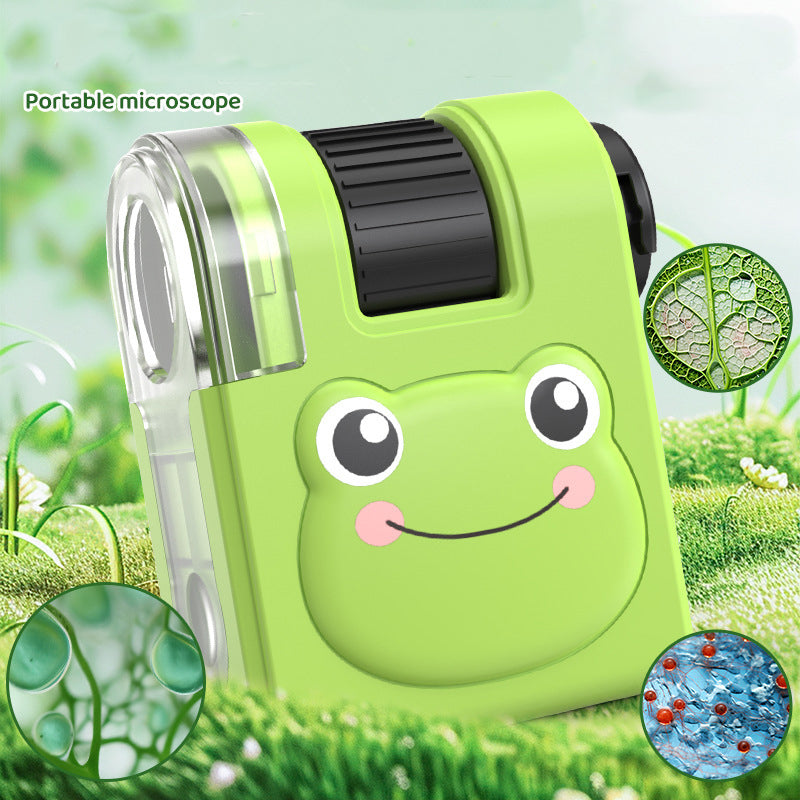 Kids’ Portable Mini Microscope – Outdoor Science Toy for Exploration & Experiments