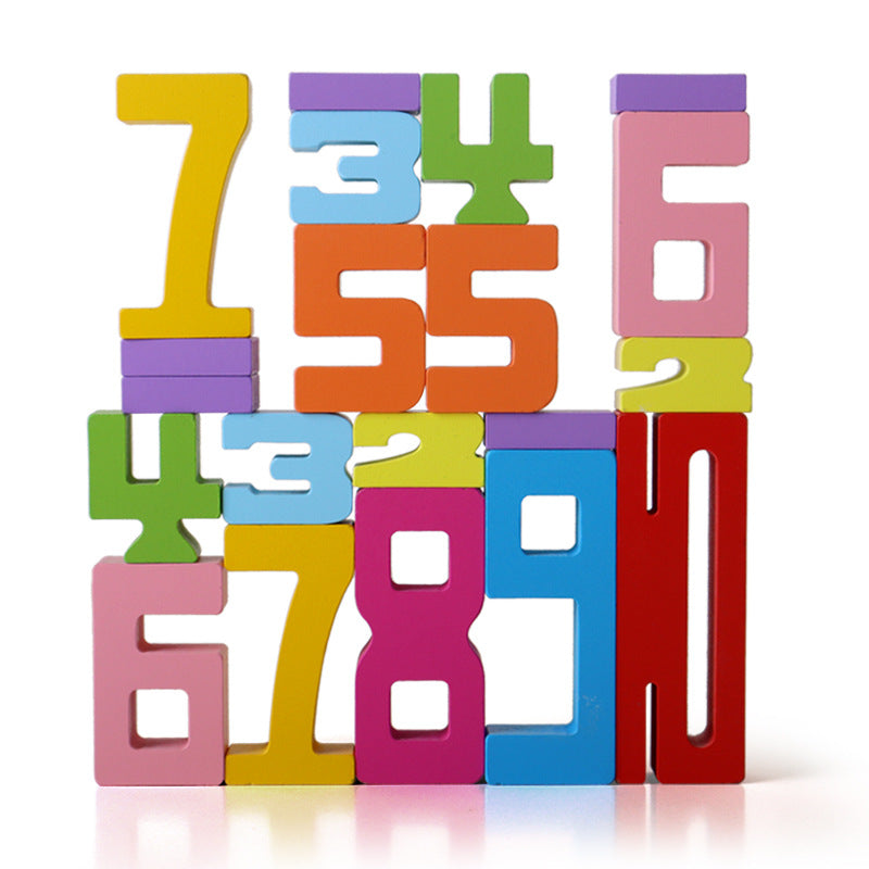 Digital Building Blocks for Toddlers – Math & Logic Puzzle Toy with Large Particles