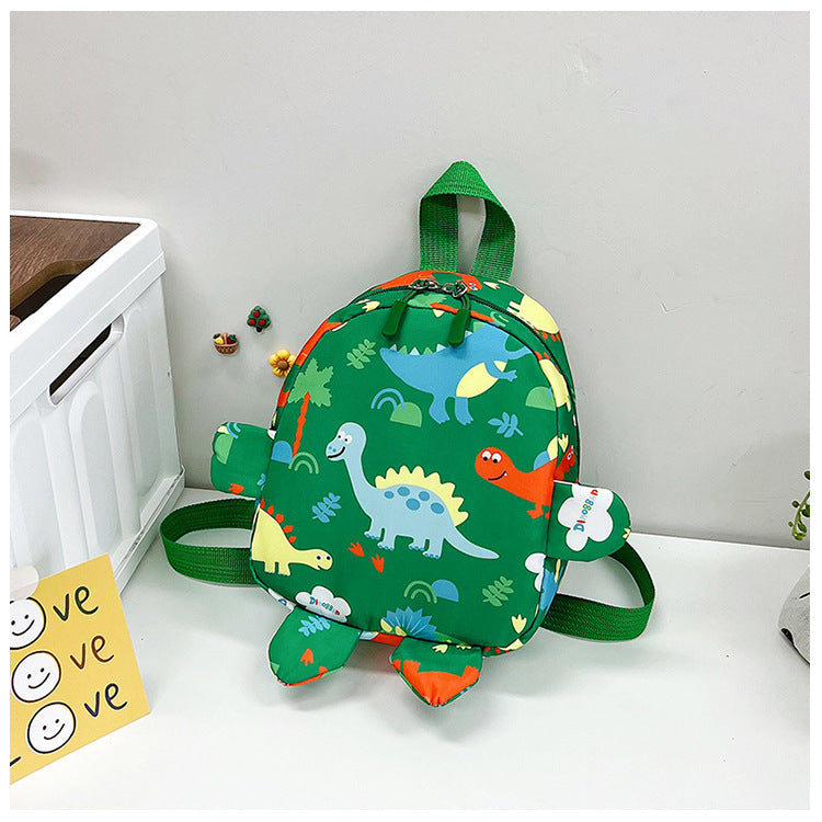 Little Dinosaur Cartoon Backpack – Cute & Fashionable School Bag for Kindergarten Boys & Girls