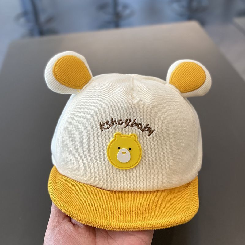 Korean Style Baby Baseball Hat โ Soft Duck-Tongue Cap for Boys & Girls (Spring/Autumn/Winter)