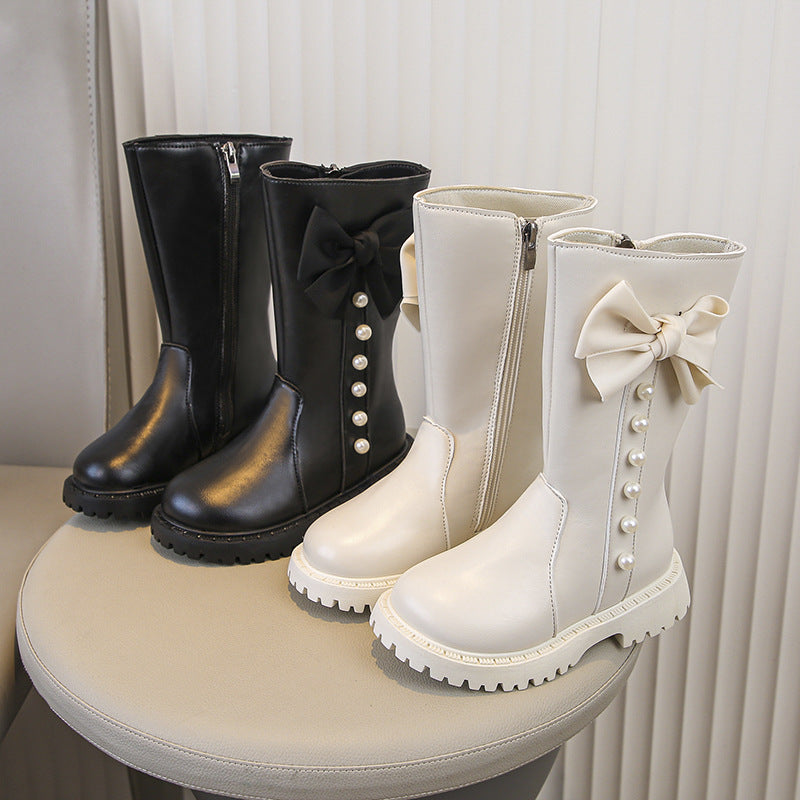 Girls’ Long Boots – Martin, High & Princess Styles (2025 Collection)