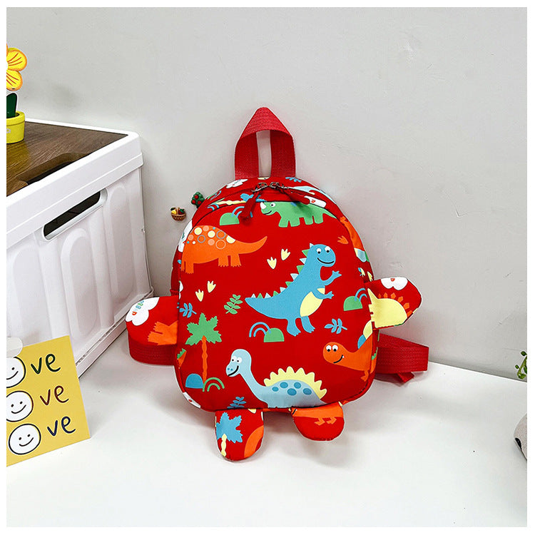 Little Dinosaur Cartoon Backpack – Cute & Fashionable School Bag for Kindergarten Boys & Girls