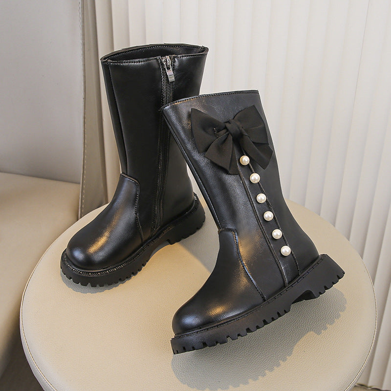 Girls’ Long Boots – Martin, High & Princess Styles (2025 Collection)