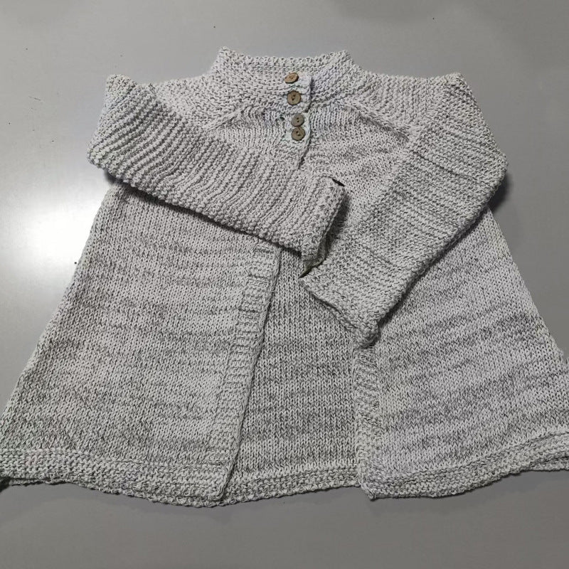 Knitted Baby Cardigan β Cozy Parent-Child Matching Sweater Coat