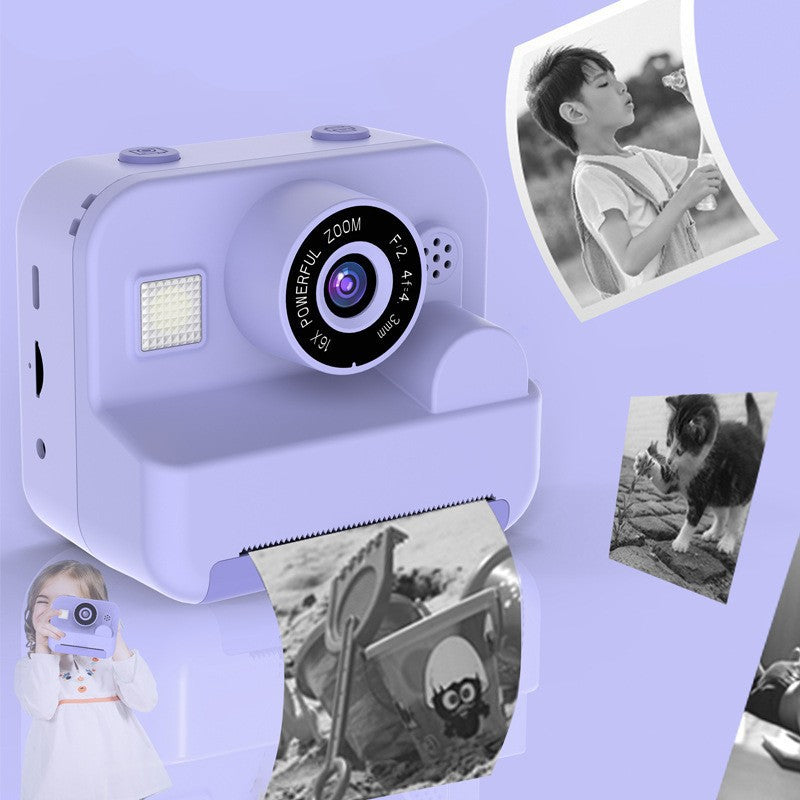 Kids’ Instant Print Camera – With Fun Filters, Mini Games & HD Photos