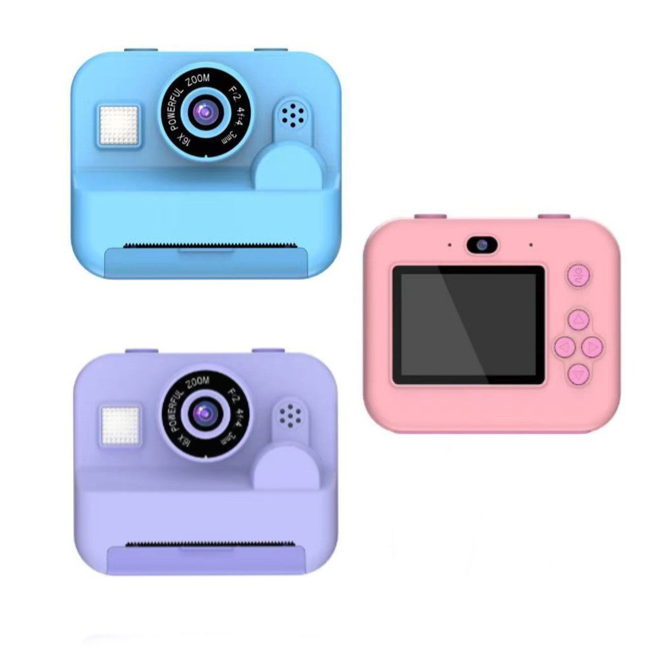Kids’ Instant Print Camera – With Fun Filters, Mini Games & HD Photos