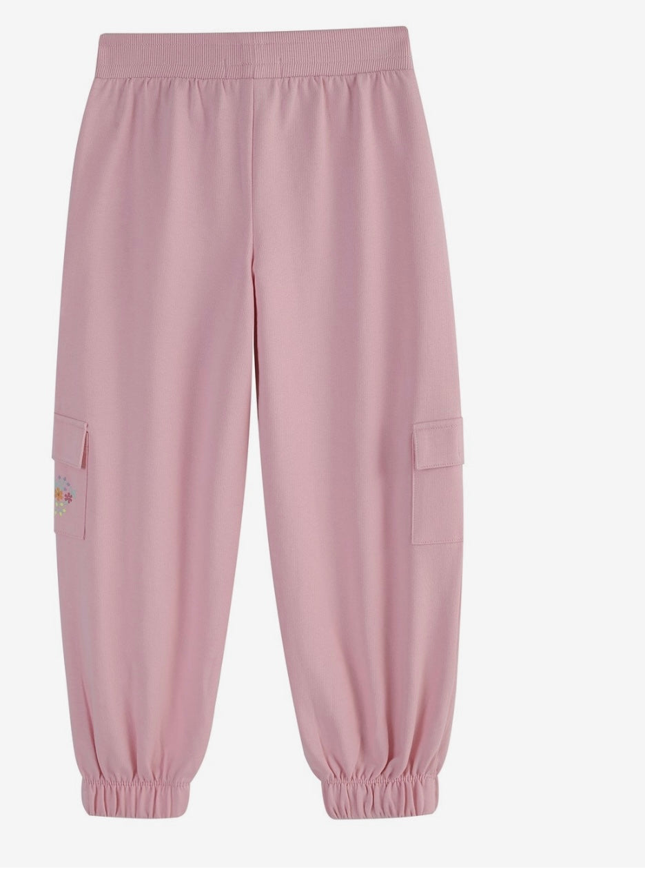Kindness & Flowers Hoodie Set – Pink