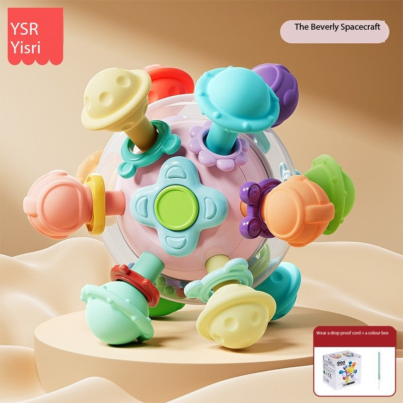 Manhattan Atomic Ball Baby Toy – Early Grip Training & Sensory Puzzle (0–12 Months)
