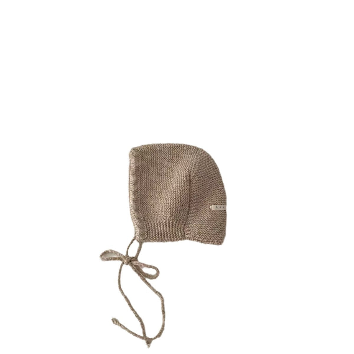 Knitted Patch Beanie – Korean Style Winter Hat