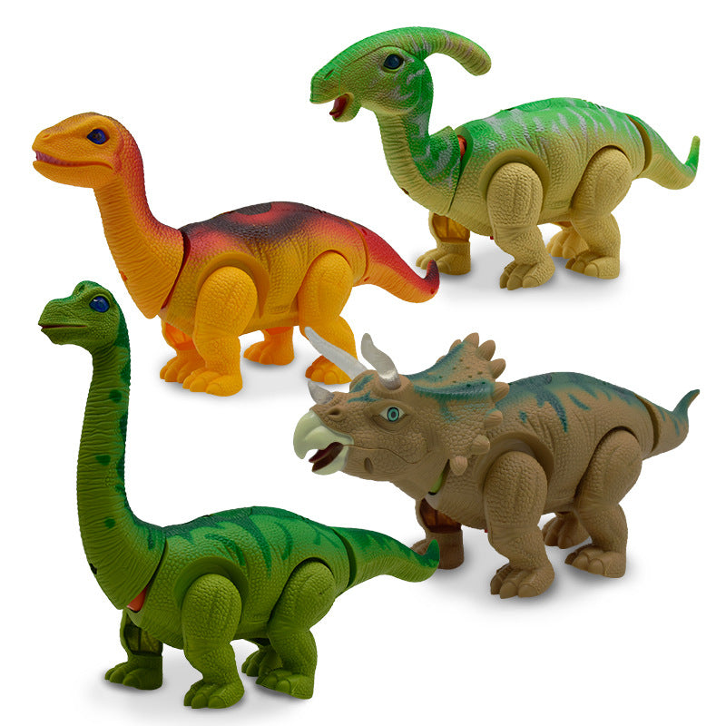 🦖 Electric Dinosaur Toy with Lights & Egg Laying Action