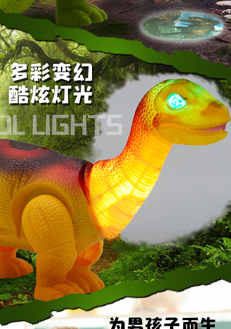 🦖 Electric Dinosaur Toy with Lights & Egg Laying Action