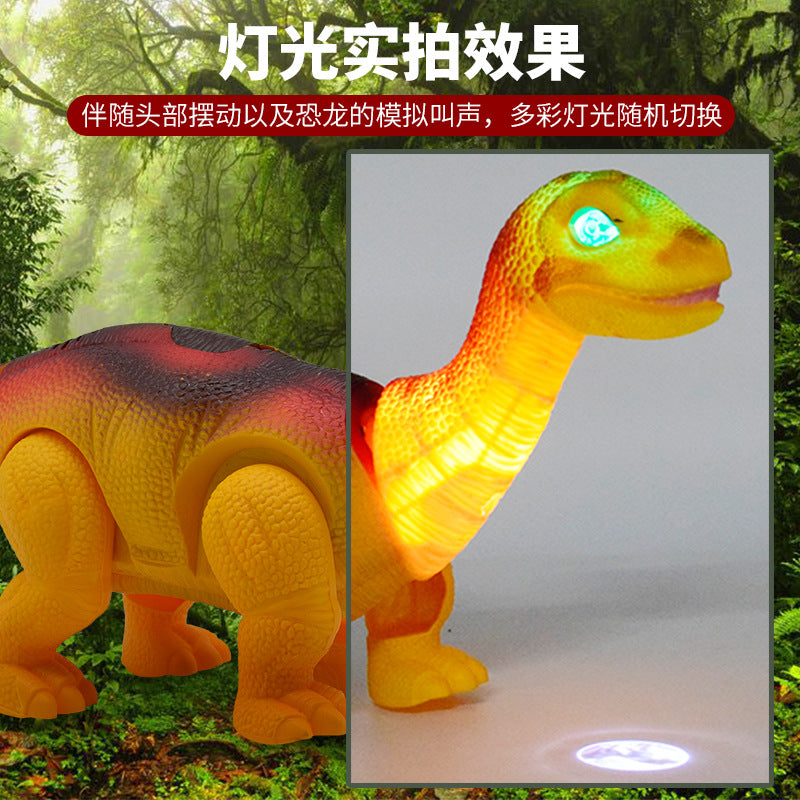 🦖 Electric Dinosaur Toy with Lights & Egg Laying Action