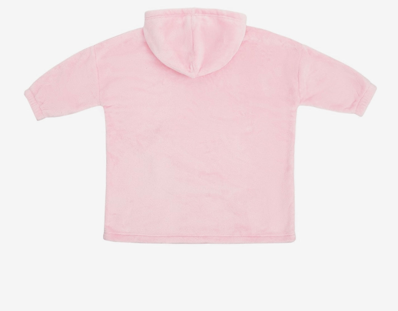 Snuggle Soft Pink Hoodie Blanket
