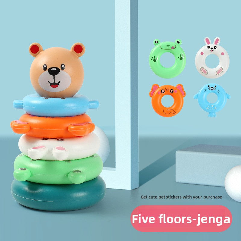 Stacking Joy Cup & Track Ball Toy – Early Learning Fun for Babies & Toddlers