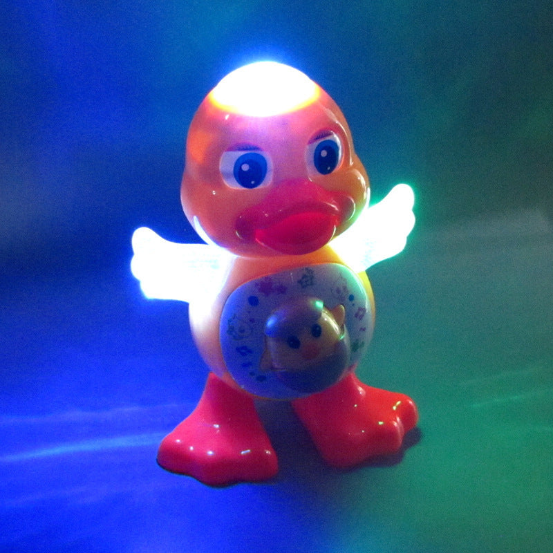Electric Dancing Duck Toy – Singing, Swinging Cartoon Duck with Lights & Music