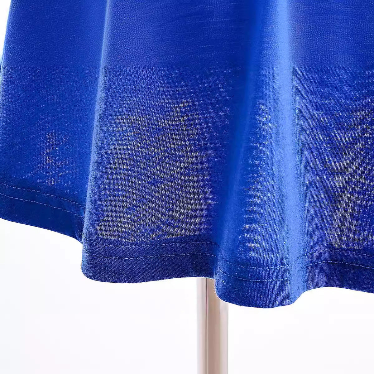 Princess-Inspired Anna Dress – Sleeveless Blue A-Line Fantasy Costume