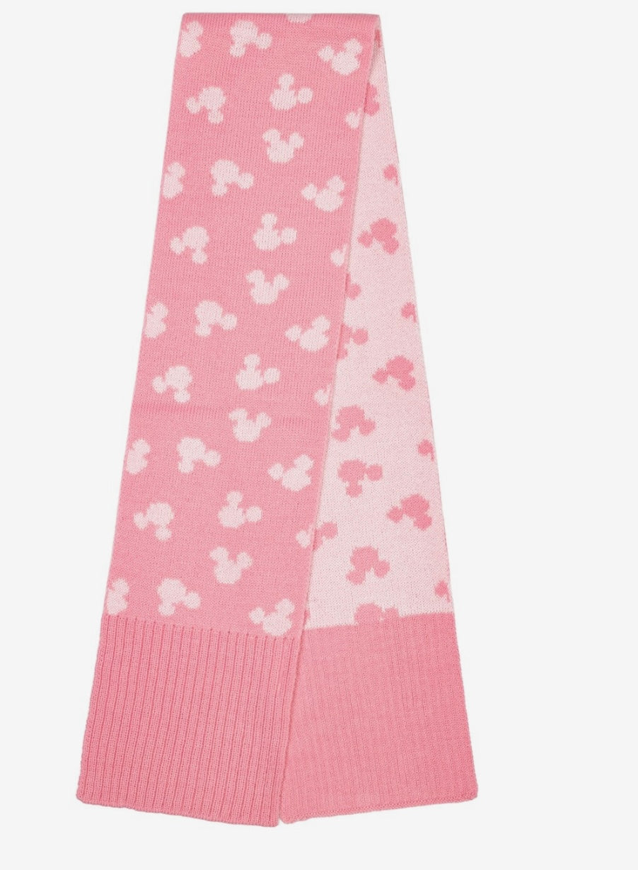 Pink Mouse Winter Set – Hat, Mittens & Scarf
