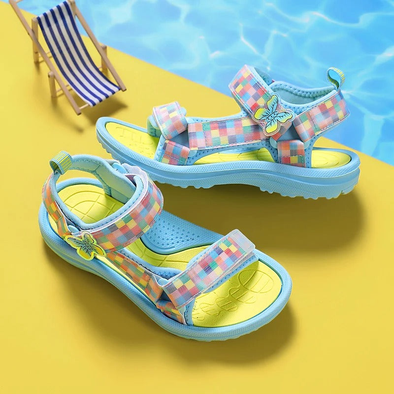 Summer Pearl Princess Sandals – Non-Slip Shoes for Baby Girls