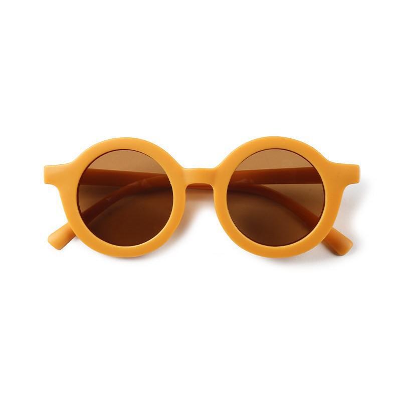 Round Frame Kids Sunglasses – UV Protection for Ages 1–7