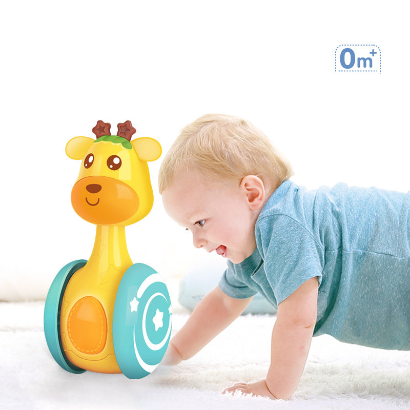 Deer Little Star – Soft Plush Bell Toy for Babies