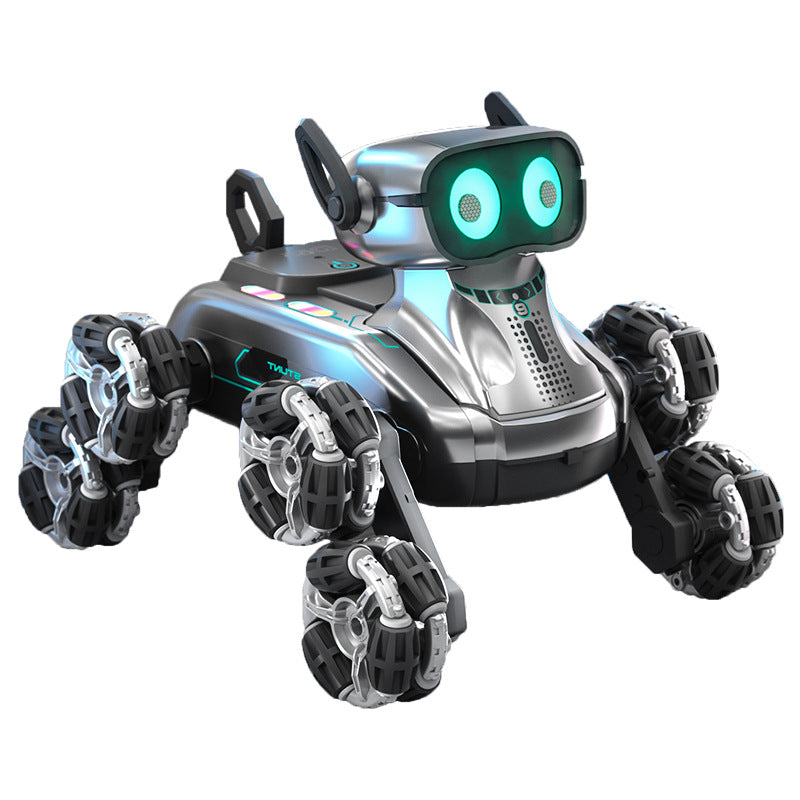 Mechanical Dog Stunt Car – 2-in-1 Remote Control Robot & Vehicle Toy