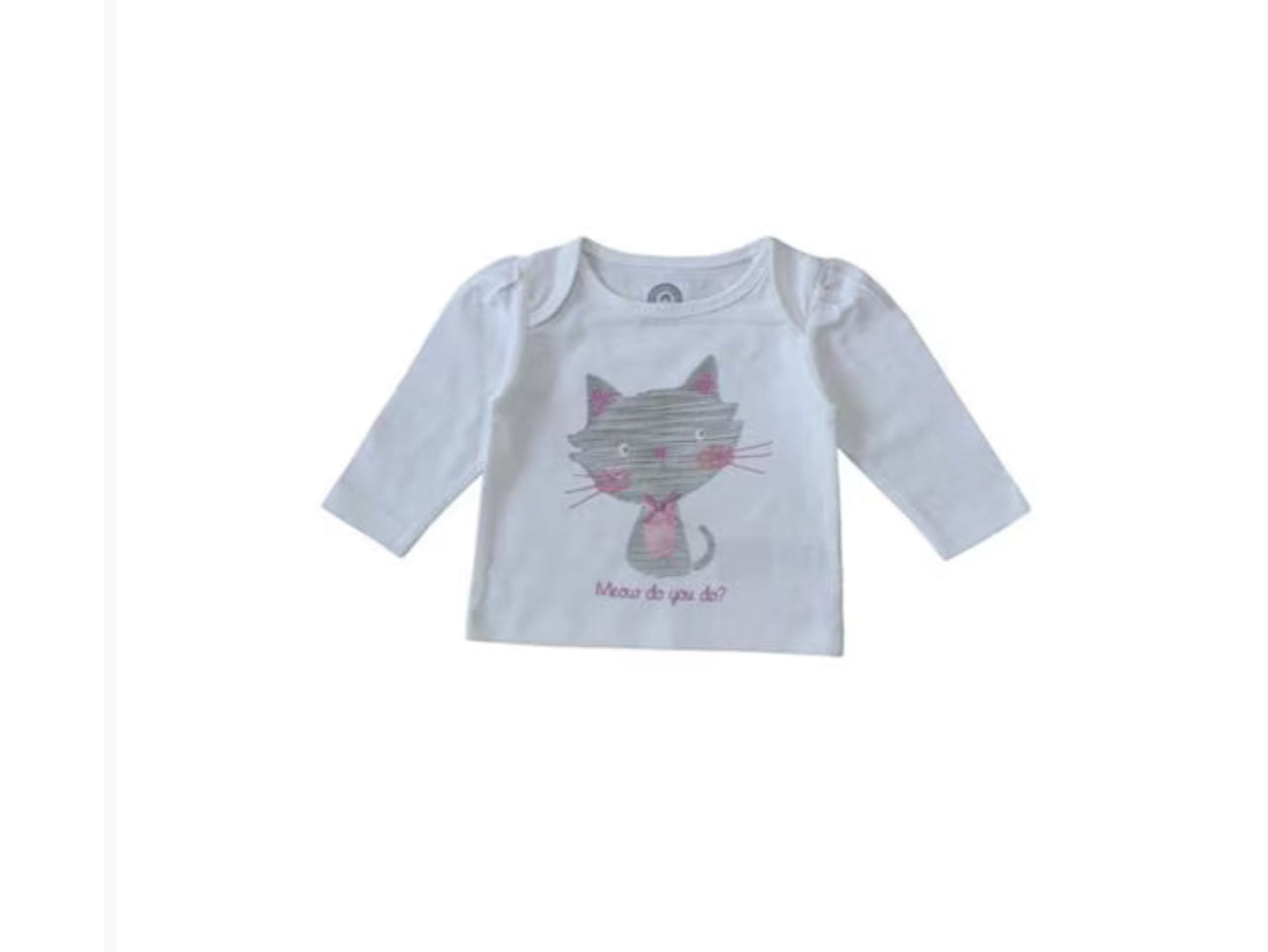 3-Piece Kitty Set – Ruffle Cardigan + Long Sleeve Tee + Leggings