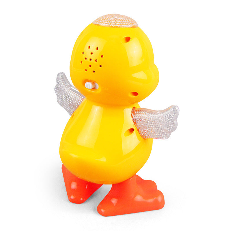 Electric Dancing Duck Toy – Singing, Swinging Cartoon Duck with Lights & Music
