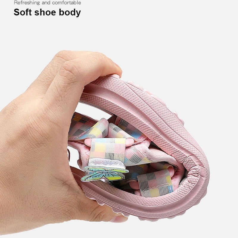 Summer Pearl Princess Sandals – Non-Slip Shoes for Baby Girls