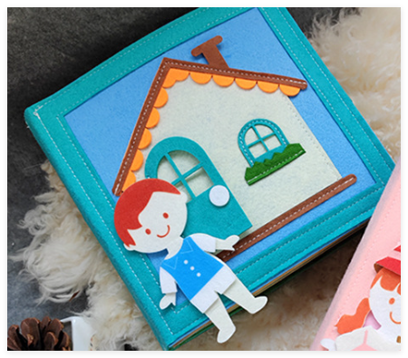 Montessori Baby Cloth Book – Soft Felt Quiet Book for Early Learning