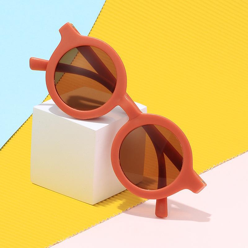 Round Frame Kids Sunglasses – UV Protection for Ages 1–7