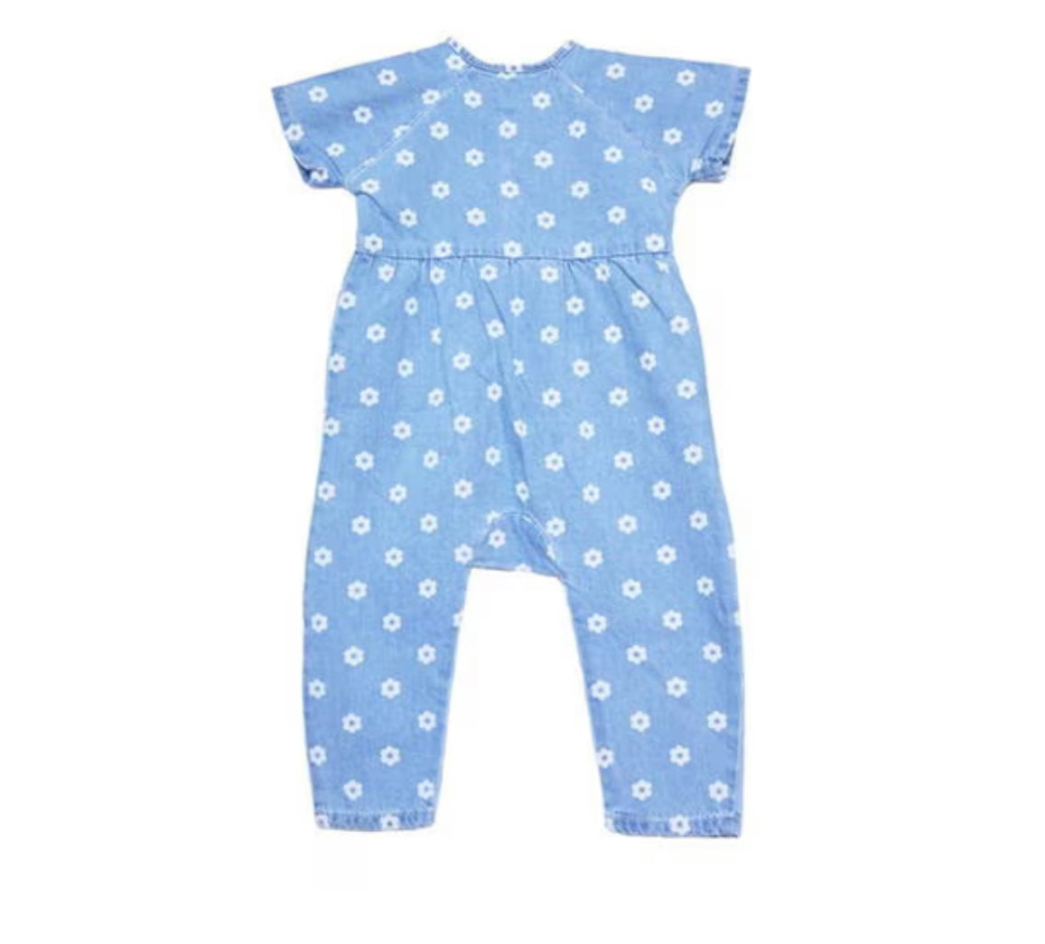 Daisy Denim Romper