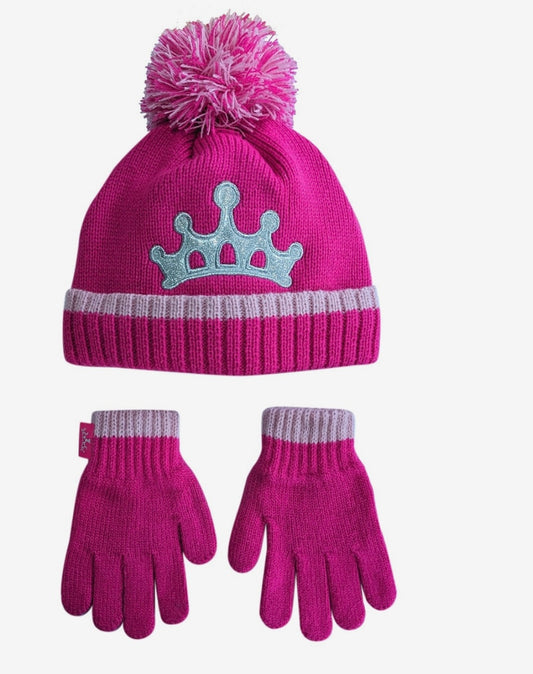 Little Princess Winter Set – Hat & Gloves