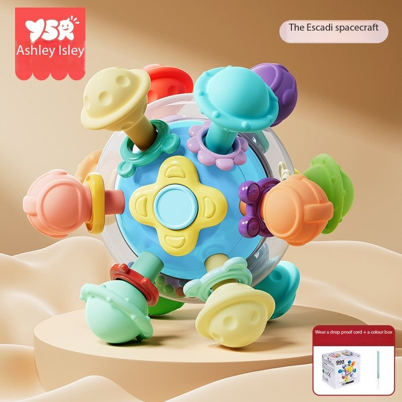 Manhattan Atomic Ball Baby Toy – Early Grip Training & Sensory Puzzle (0–12 Months)