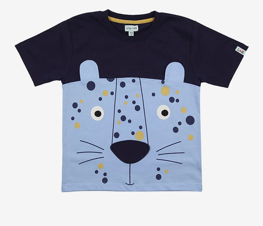 Blue Leopard T-Shirt