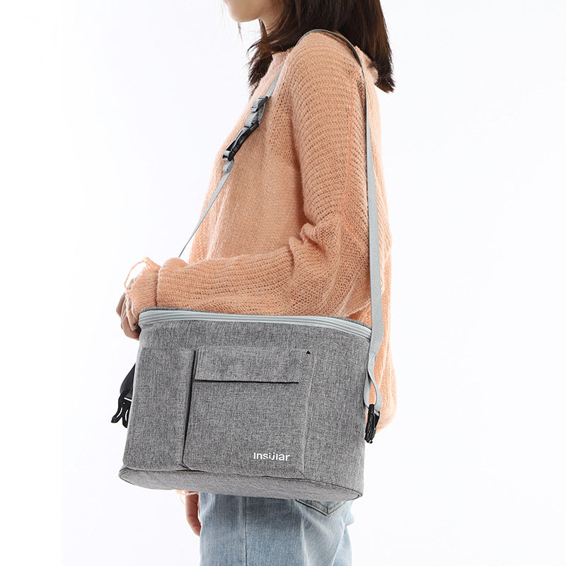 Stroller Organizer Bag – Hanging Diaper & Bottle Storage for On-the-Go Moms