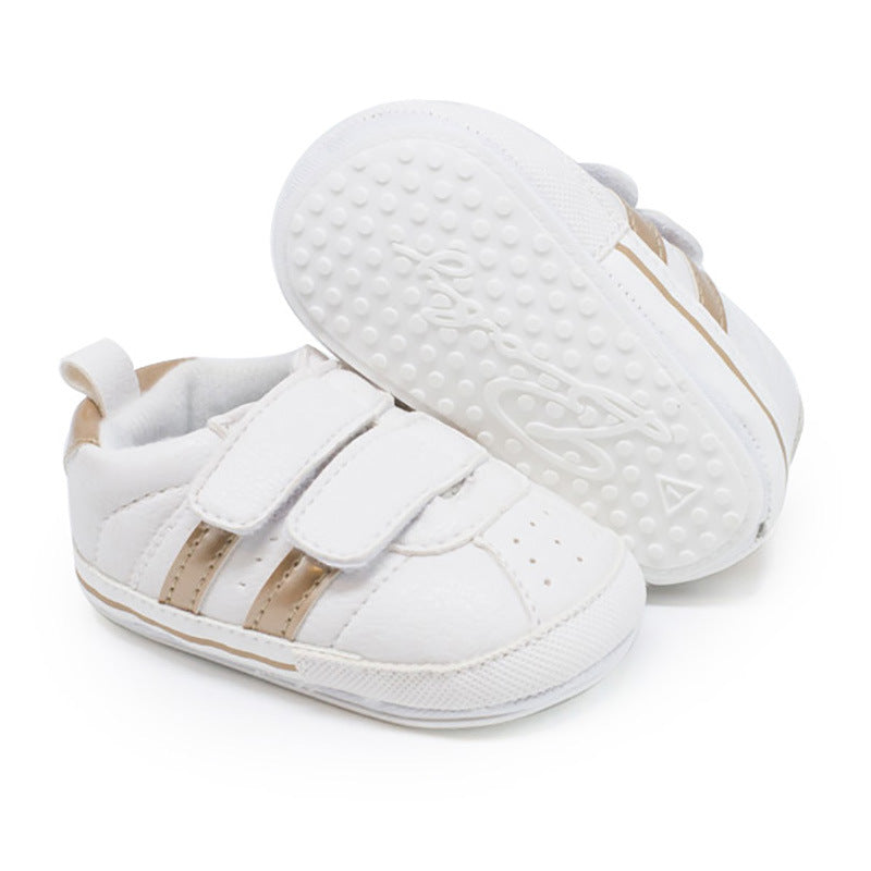 Rubber Sole Baby Walking Shoes – Soft & Supportive for Newborns and Toddlers