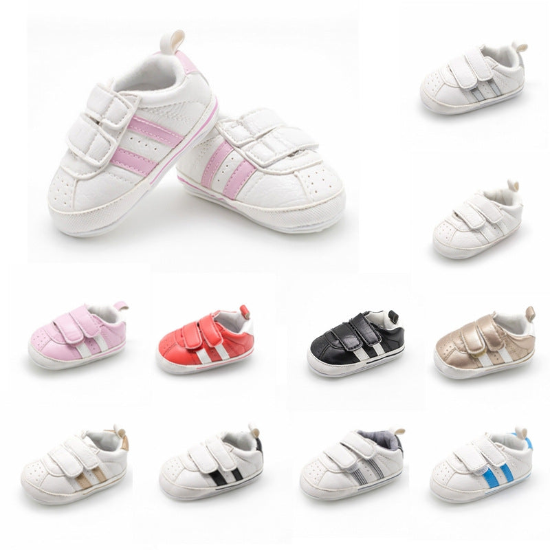 Rubber Sole Baby Walking Shoes – Soft & Supportive for Newborns and Toddlers