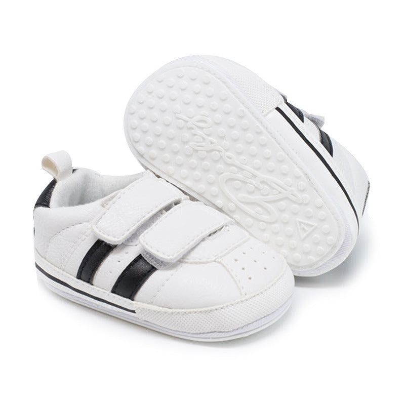 Rubber Sole Baby Walking Shoes – Soft & Supportive for Newborns and Toddlers