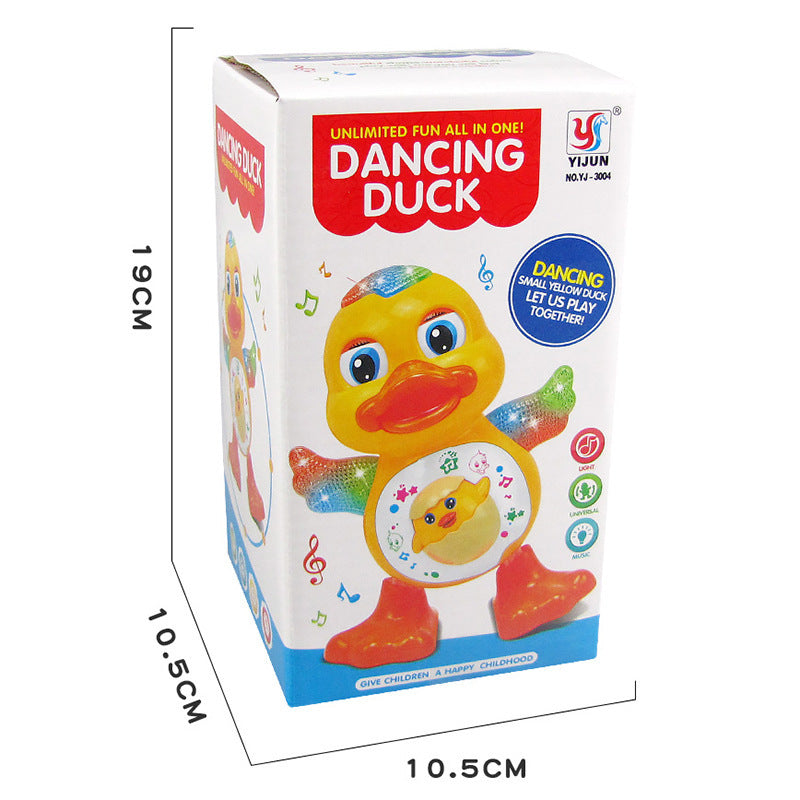 Electric Dancing Duck Toy – Singing, Swinging Cartoon Duck with Lights & Music