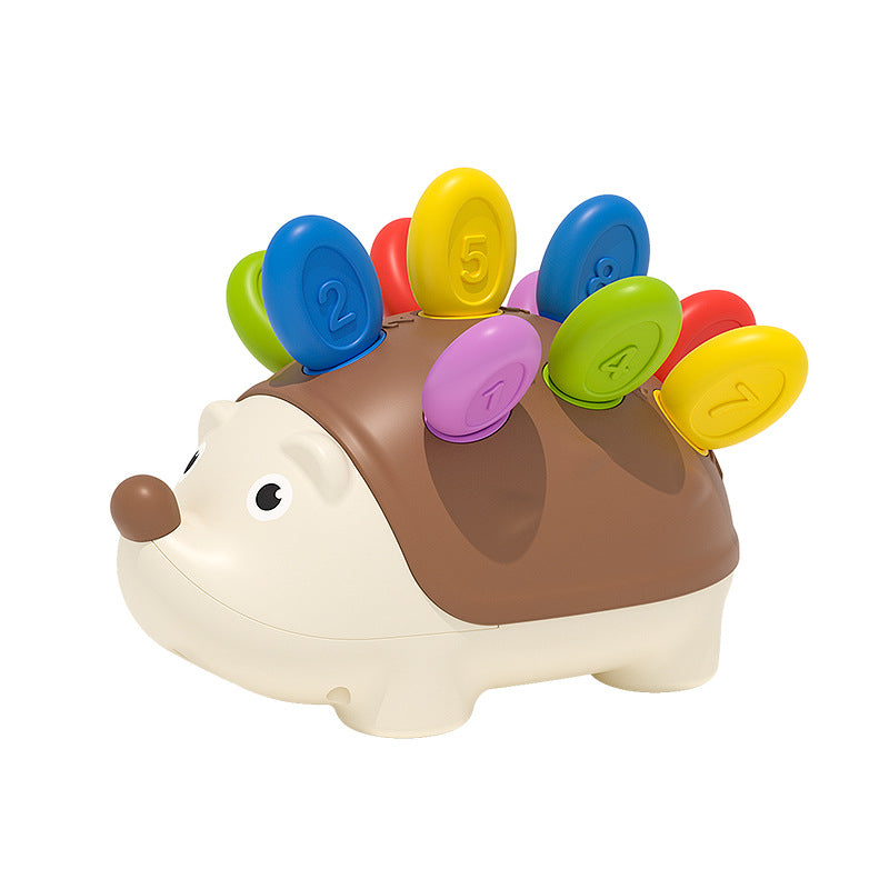 Montessori Hedgehog Toy – Fine Motor & Sensory Development for Babies