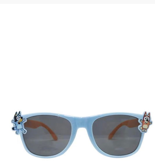 Bluey & Bingo Kids’ Sunglasses – Sky Blue Edition