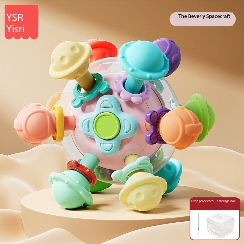 Manhattan Atomic Ball Baby Toy – Early Grip Training & Sensory Puzzle (0–12 Months)
