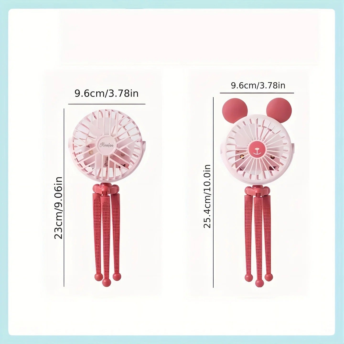 Octopus Baby Stroller Fan – USB Rechargeable Clip-On Fan with Flexible Tripod