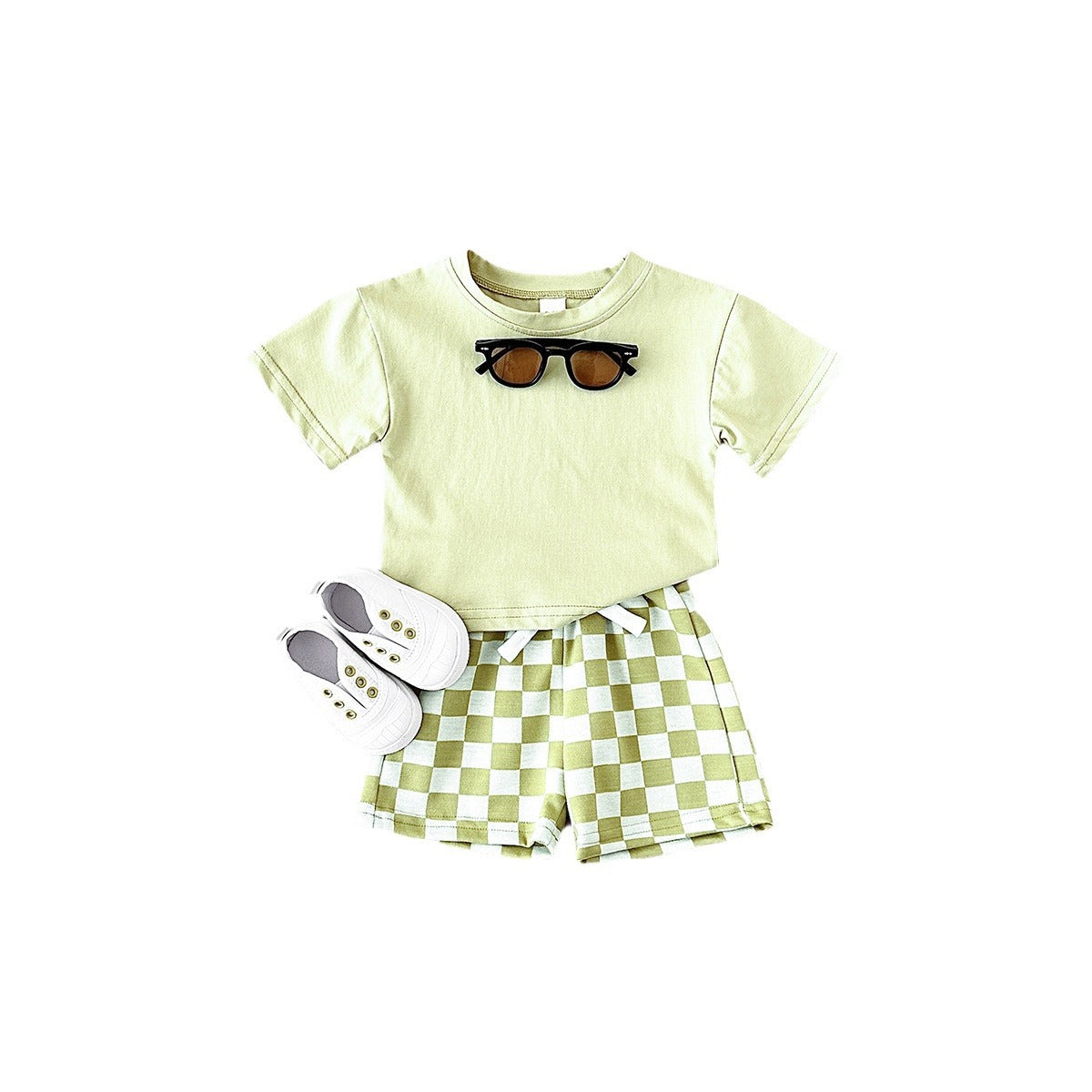 Summer Casual 2-Piece Set – Unisex Baby Outfit