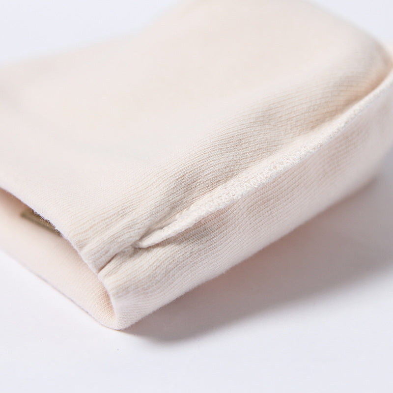 Double-Layer Cotton Baby Hat – Bear Style
