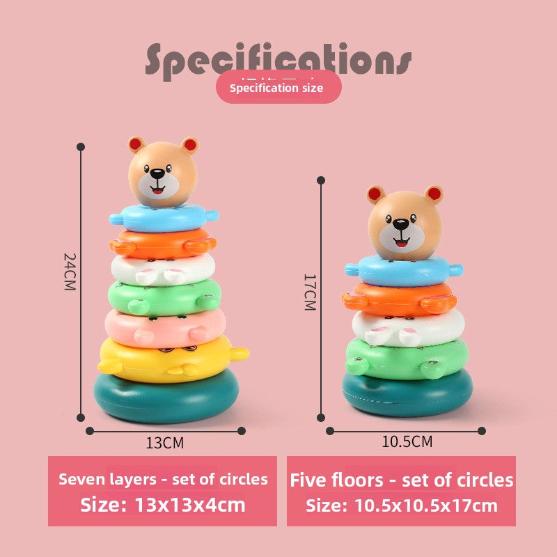 Stacking Joy Cup & Track Ball Toy – Early Learning Fun for Babies & Toddlers