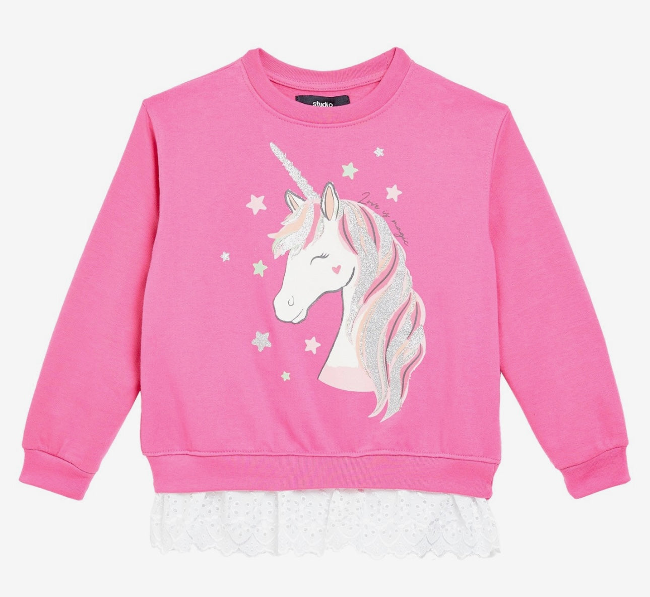 Unicorn Magic 2-Piece Outfit – Sweatshirt & Jeans