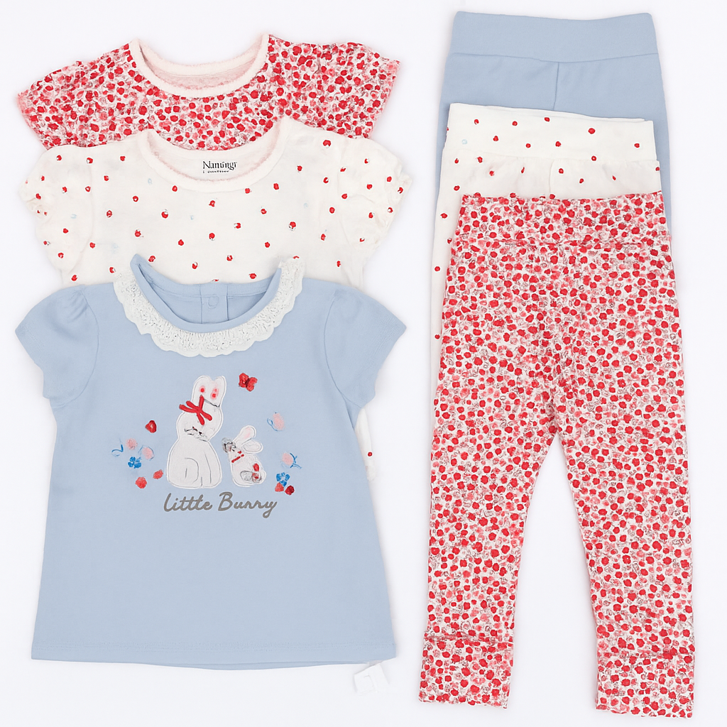 Little Bunny” 3-Piece Outfit Set