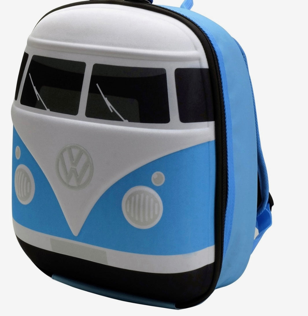 Blue Camper Van Backpack (VW Style)