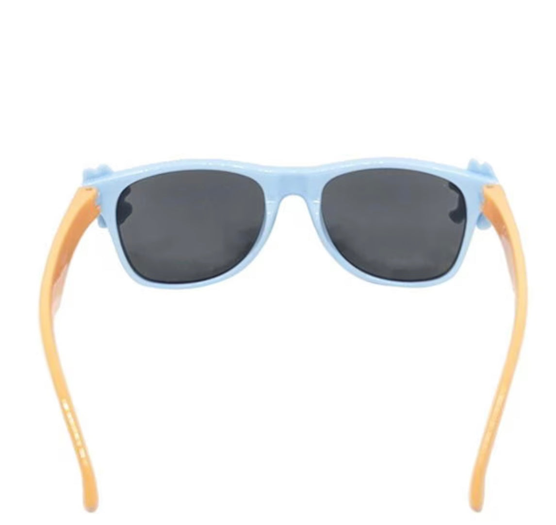Bluey & Bingo Kids’ Sunglasses – Sky Blue Edition